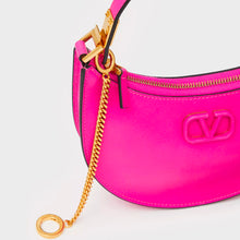 Load image into Gallery viewer, VALENTINO Garavani V-Logo Signature Mini Shoulder Bag in Pink