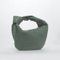 Teen Jodie Intrecciato Leather Bag in Green