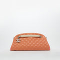 CC Logo Charm Mademoiselle Caviar Tri-Colour Shoulder Bag