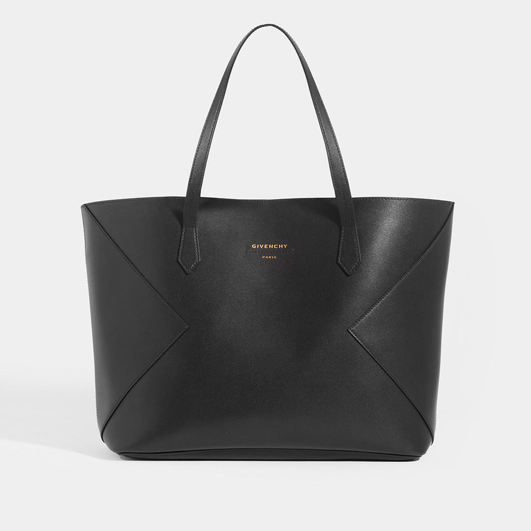 GIVENCHY Wing Shopper Bag in Black Leather [ReSale]