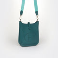 Mini Evelyne TPM Bag in Vert Bosphore Clemence Leather