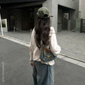 Monogram Denim Baggy PM Shoulder Bag