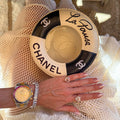 La Pausa Coco Lifesaver Bag in White Lambskin