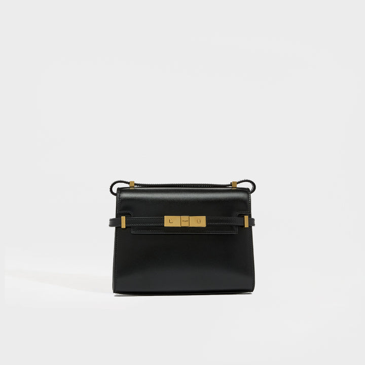 Mini Manhattan Shoulder Bag in Black