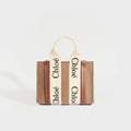 Small Woody Tote Bag in Light Brown
