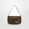 x Takashi Murakami Monogram Cherry Pochette Accessoires