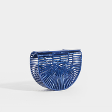 Load image into Gallery viewer, CULT GAIA Ark Clutch in Royal Blue Acrylic