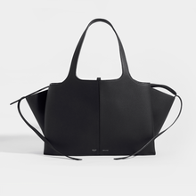 Load image into Gallery viewer, CELINE Medium Tote Bag in Black Grained Leather