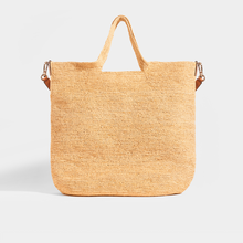 Load image into Gallery viewer, LOEWE Slit Large Raffia Tote in Tan