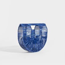 Load image into Gallery viewer, CULT GAIA Ark Clutch in Royal Blue Acrylic