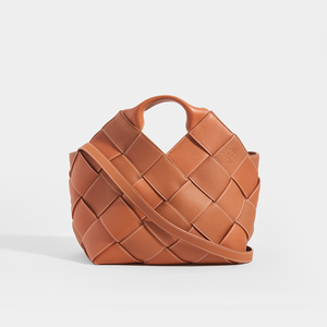 LOEWE Woven Leather Basket Bag