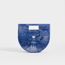 Load image into Gallery viewer, CULT GAIA Ark Clutch in Royal Blue Acrylic