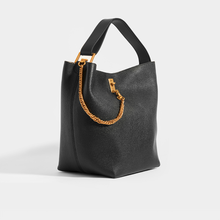 Load image into Gallery viewer, GIVENCHY GV Bucket Bag in Medium Grained Black Leather [ReSale]