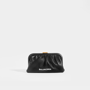 BALENCIAGA Cloud Small Printed Pouch with Strap