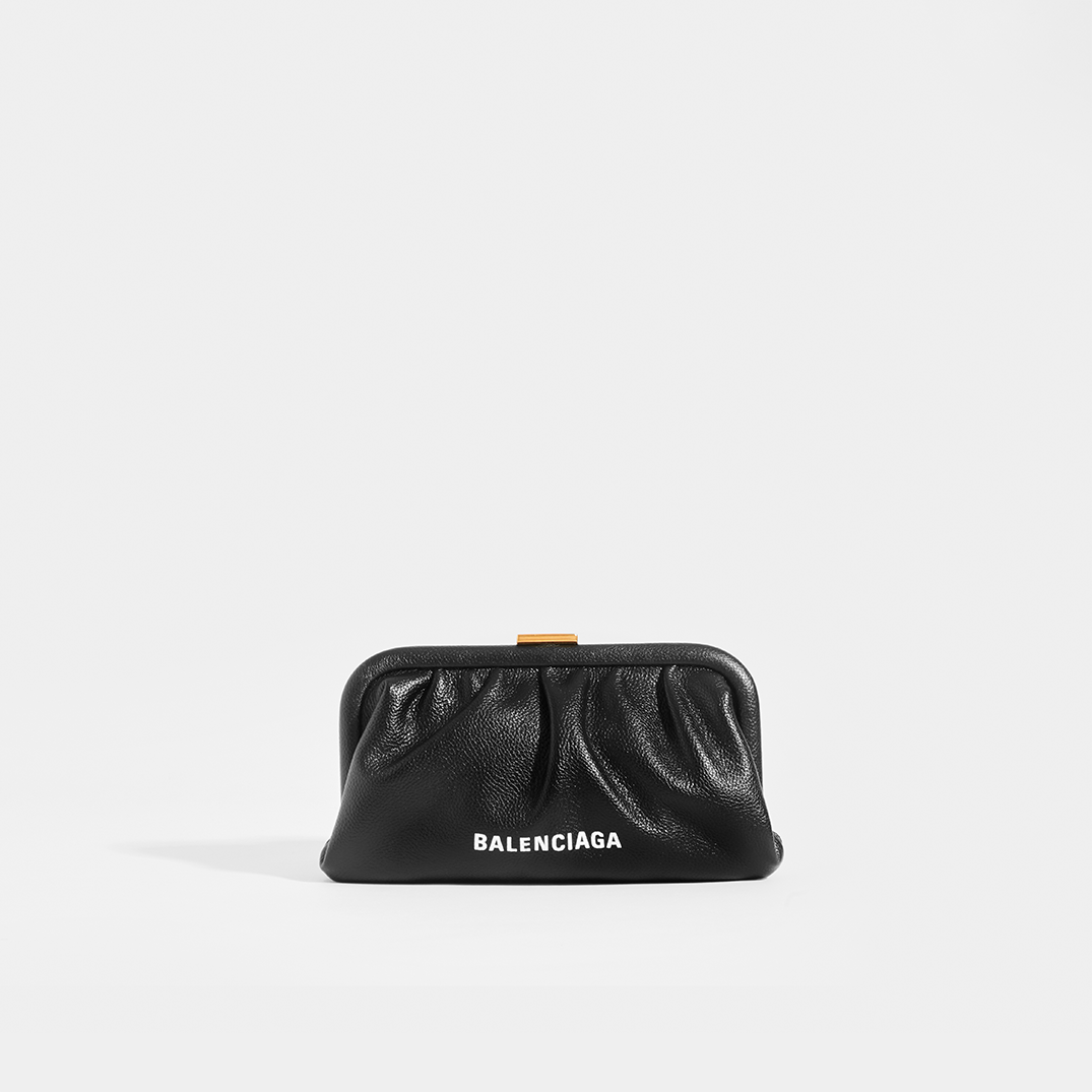 BALENCIAGA Cloud Small Printed Pouch with Strap [ReSale]