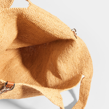 Load image into Gallery viewer, LOEWE Slit Large Raffia Tote in Tan