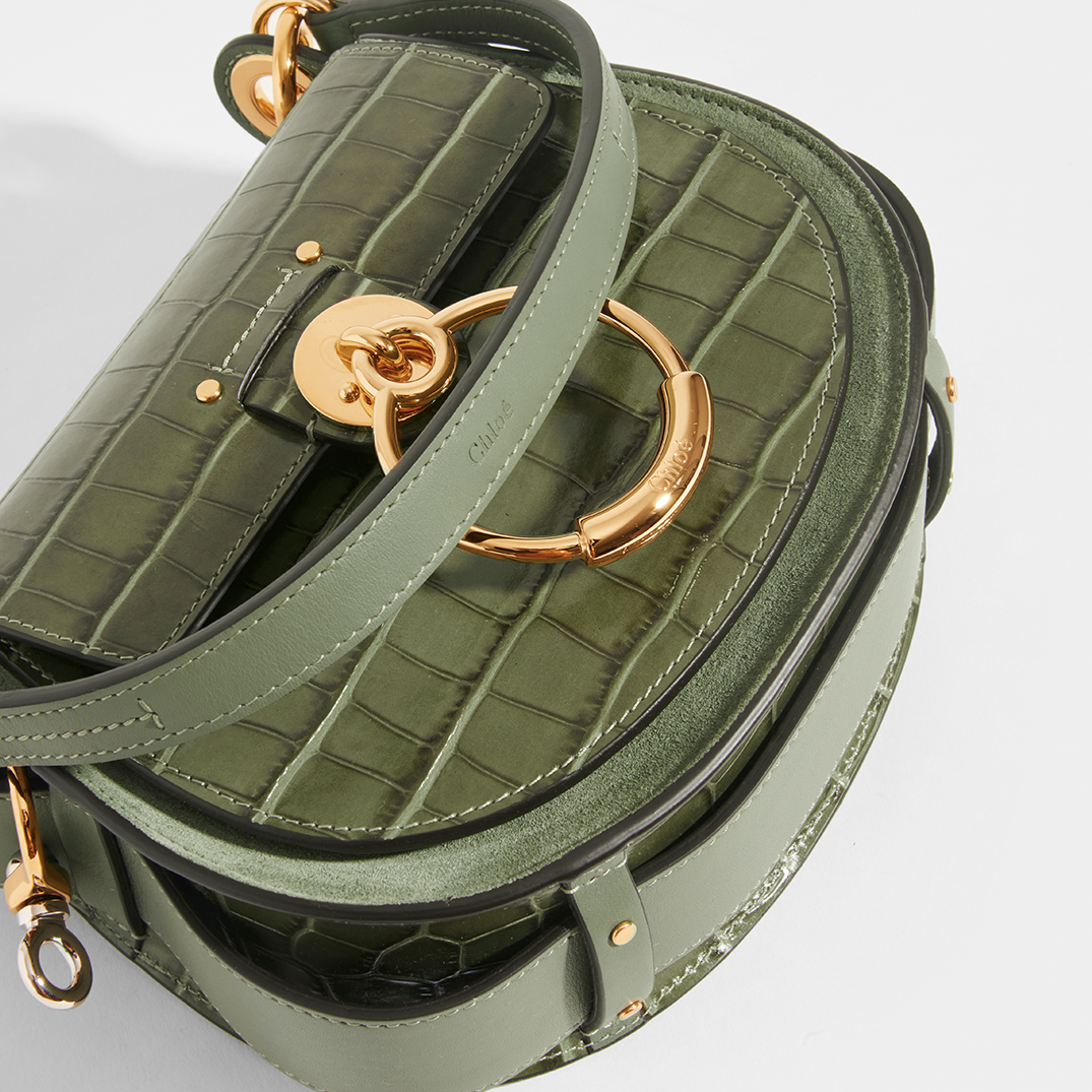 Chloe tess green croc 2025