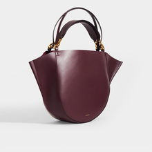 Load image into Gallery viewer, WANDLER Mia Large Leather Tote in Burgundy [ReSale]