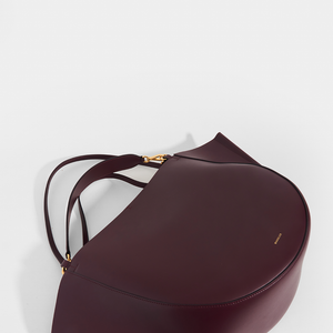 WANDLER Mia Large Leather Tote in Burgundy [ReSale]