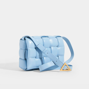 BOTTEGA VENETA Padded Cassette Bag in Ice