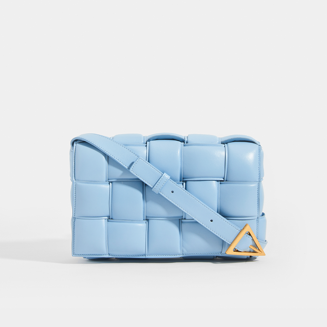 BOTTEGA VENETA Padded Cassette Bag in Ice