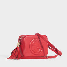 Load image into Gallery viewer, GUCCI Soho Small Leather Disco Bag in Red