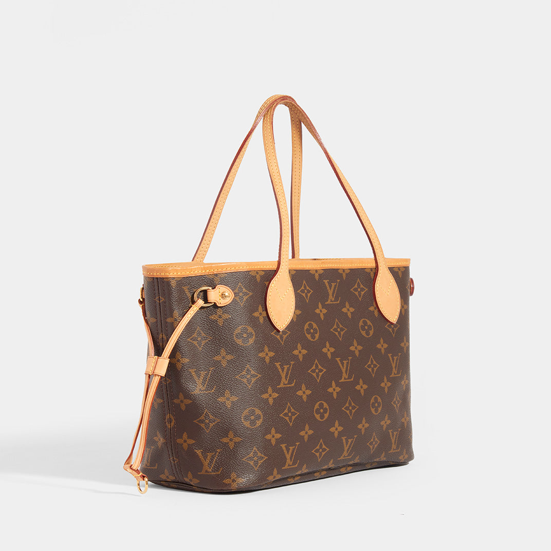 LOUIS VUITTON Monogram Neverful PM Tote in Brown 2010