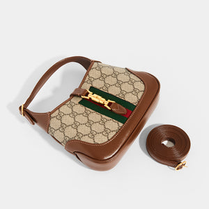 GUCCI Jackie 1961 Mini Hobo bag in Canvas