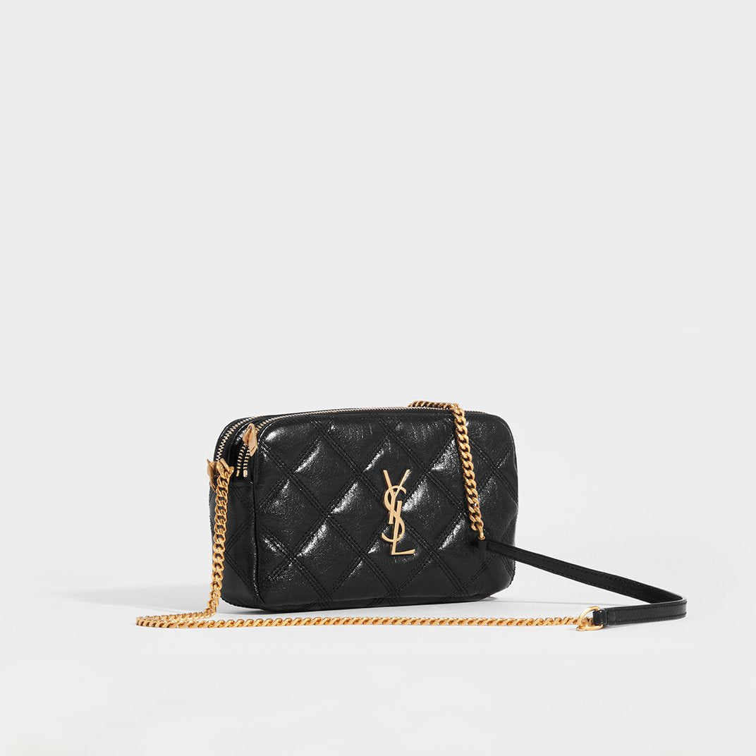 Becky Quilted Leather Crossbody