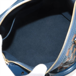 LOUIS VUITTON Damier Paillettes Speedy 30 with Navy Sequins