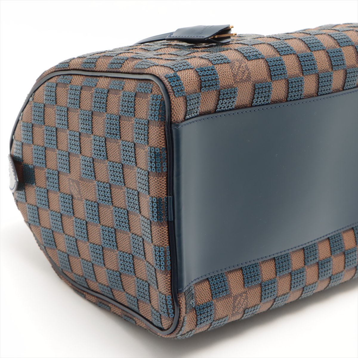 Damier Paillettes Speedy 30 with Navy Sequins