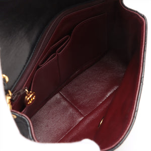 CHANEL Single Flap Bag in Black Lambskin 2011 - 2012