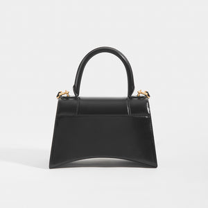BALENCIAGA Small Hourglass Bag in Black