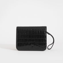 Load image into Gallery viewer, BALENCIAGA B Small Embossed Crossbody Bag in Black