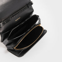 Load image into Gallery viewer, BALENCIAGA B Small Embossed Crossbody Bag in Black