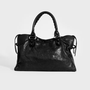 BALENCIAGA City Bag in Black Leather [ReSale]