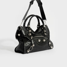 Load image into Gallery viewer, BALENCIAGA City Medium Bag in Black Leather