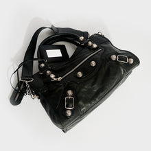 Load image into Gallery viewer, BALENCIAGA City Medium Bag in Black Leather