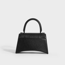Load image into Gallery viewer, BALENCIAGA Small Hourglass Bag in Black Grained Leather
