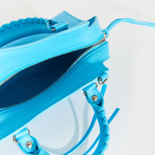 Load image into Gallery viewer, BALENCIAGA Mini Neo Classic City Leather Bag in Azur