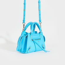 Load image into Gallery viewer, BALENCIAGA Mini Neo Classic City Leather Bag in Azur