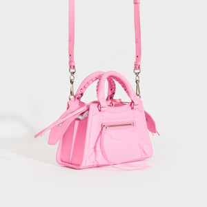 Pink balenciaga shop mini bag