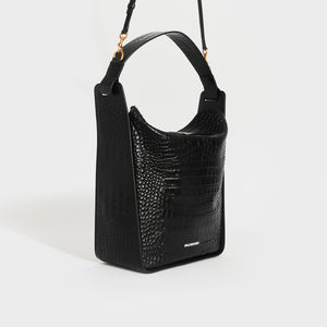 BALENCIAGA Tool 2.0 North-South Leather Tote in Black
