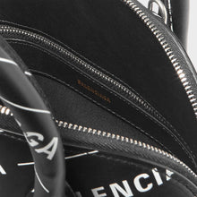 Load image into Gallery viewer, Inside view of logo of BALENCIAGA Ville Printed Leather Tote