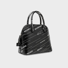 Load image into Gallery viewer, Side view of BALENCIAGA Ville Printed Leather Tote