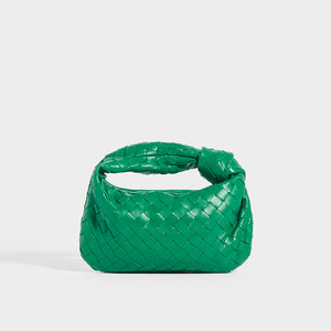 BOTTEGA VENETA Mini Jodie Intrecciato Leather Bag in Racing Green