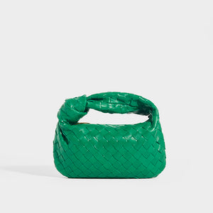 BOTTEGA VENETA Mini Jodie Intrecciato Leather Bag in Racing Green