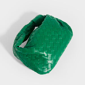 BOTTEGA VENETA Mini Jodie Intrecciato Leather Bag in Racing Green