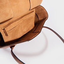 Load image into Gallery viewer, BOTTEGA VENETA Arco Large Intrecciato Leather Tote Bag in Wood [ReSale]