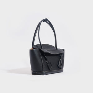 BOTTEGA VENETA Arco Small Leather Tote Bag in Black [ReSale]